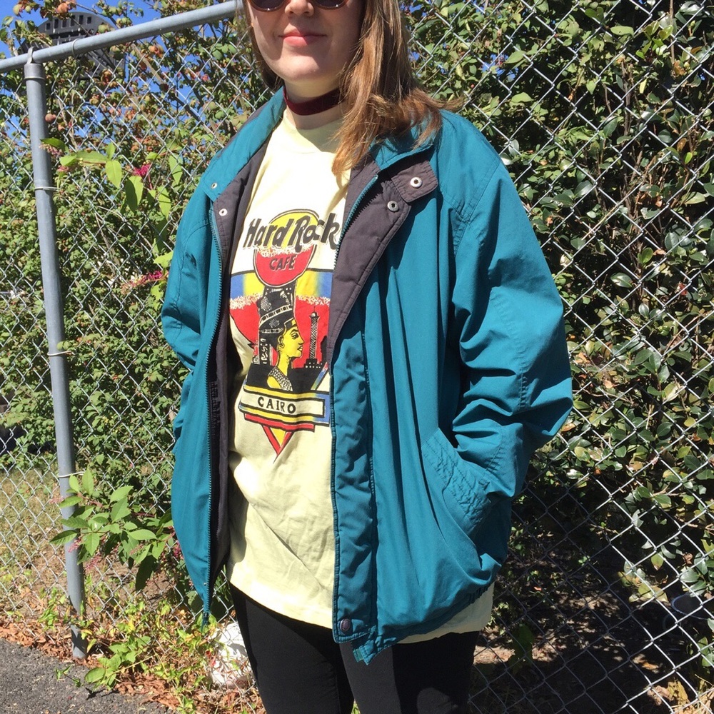 Members Only Nylon Jacket Vintage